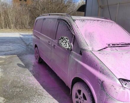 Серый Мерседес Вито, объемом двигателя 2.15 л и пробегом 356 тыс. км за 10800 $, фото 2 на Automoto.ua