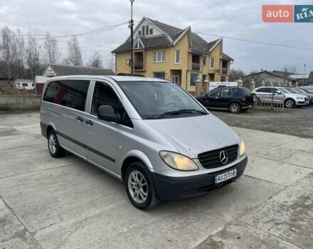 Серый Мерседес Вито, объемом двигателя 2.1 л и пробегом 400 тыс. км за 7350 $, фото 7 на Automoto.ua