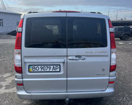 Серый Мерседес Вито, объемом двигателя 2.15 л и пробегом 235 тыс. км за 9500 $, фото 3 на Automoto.ua