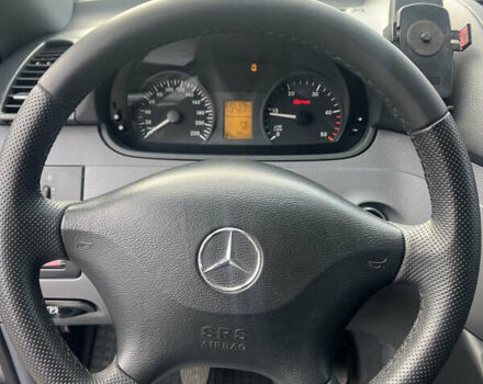 Серый Мерседес Вито, объемом двигателя 2.15 л и пробегом 235 тыс. км за 9500 $, фото 7 на Automoto.ua