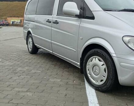 Серый Мерседес Вито, объемом двигателя 2.99 л и пробегом 496 тыс. км за 10000 $, фото 12 на Automoto.ua