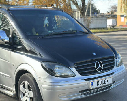 Серый Мерседес Вито, объемом двигателя 2.15 л и пробегом 600 тыс. км за 9200 $, фото 3 на Automoto.ua