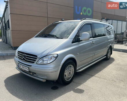 Серый Мерседес Вито, объемом двигателя 2.2 л и пробегом 340 тыс. км за 8900 $, фото 12 на Automoto.ua