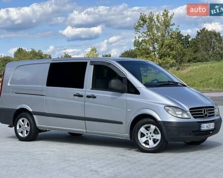 Серый Мерседес Вито, объемом двигателя 2.15 л и пробегом 470 тыс. км за 6950 $, фото 2 на Automoto.ua