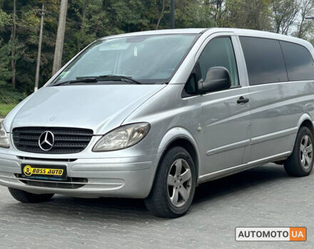 Серый Мерседес Вито, объемом двигателя 3 л и пробегом 478 тыс. км за 11200 $, фото 2 на Automoto.ua