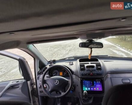 Серый Мерседес Вито, объемом двигателя 2.15 л и пробегом 356 тыс. км за 10800 $, фото 11 на Automoto.ua
