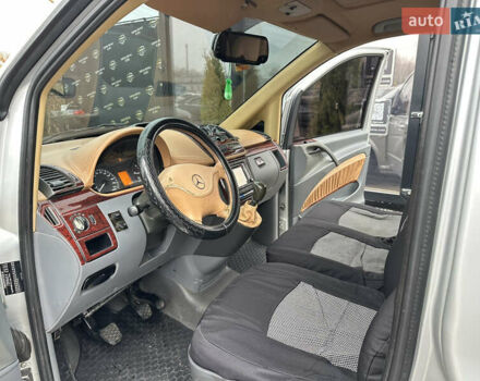 Серый Мерседес Вито, объемом двигателя 2.15 л и пробегом 280 тыс. км за 10999 $, фото 12 на Automoto.ua