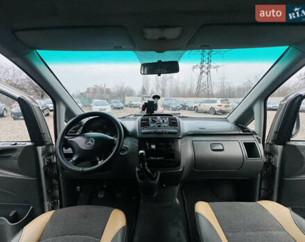 Серый Мерседес Вито, объемом двигателя 2.15 л и пробегом 518 тыс. км за 8200 $, фото 15 на Automoto.ua