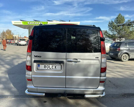 Серый Мерседес Вито, объемом двигателя 2.15 л и пробегом 600 тыс. км за 9200 $, фото 7 на Automoto.ua