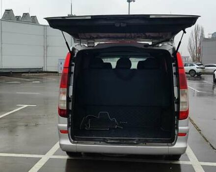 Серый Мерседес Вито, объемом двигателя 2.15 л и пробегом 367 тыс. км за 11500 $, фото 3 на Automoto.ua