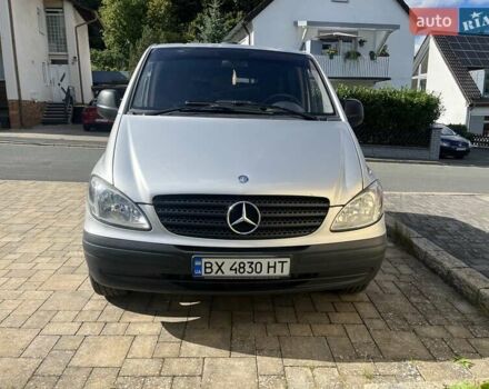 Серый Мерседес Вито, объемом двигателя 2.15 л и пробегом 288 тыс. км за 11500 $, фото 10 на Automoto.ua