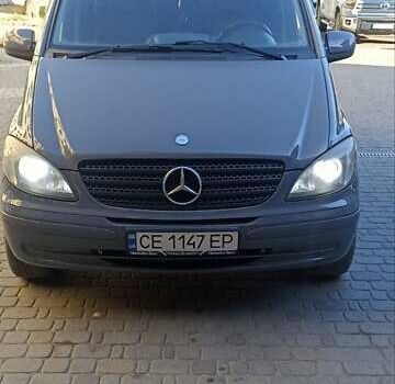 Серый Мерседес Вито, объемом двигателя 2.2 л и пробегом 610 тыс. км за 11500 $, фото 8 на Automoto.ua