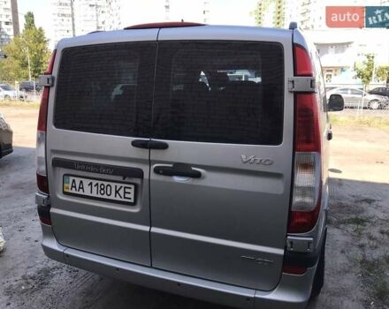 Серый Мерседес Вито, объемом двигателя 2.15 л и пробегом 370 тыс. км за 10800 $, фото 15 на Automoto.ua