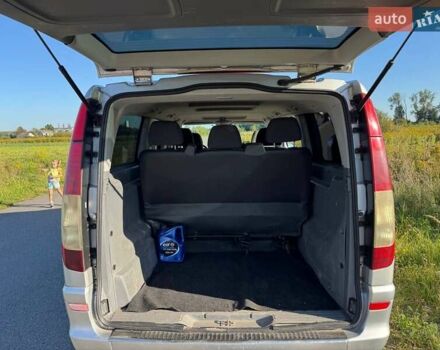 Серый Мерседес Вито, объемом двигателя 2.2 л и пробегом 208 тыс. км за 9500 $, фото 15 на Automoto.ua