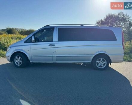 Серый Мерседес Вито, объемом двигателя 2.2 л и пробегом 208 тыс. км за 9500 $, фото 6 на Automoto.ua