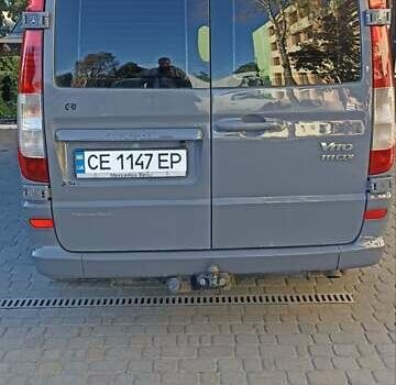 Серый Мерседес Вито, объемом двигателя 2.2 л и пробегом 610 тыс. км за 11500 $, фото 7 на Automoto.ua