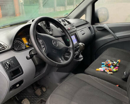 Серый Мерседес Вито, объемом двигателя 2.15 л и пробегом 464 тыс. км за 8900 $, фото 14 на Automoto.ua