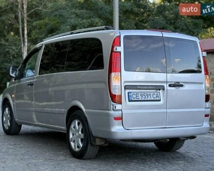 Серый Мерседес Вито, объемом двигателя 2.15 л и пробегом 370 тыс. км за 8999 $, фото 1 на Automoto.ua