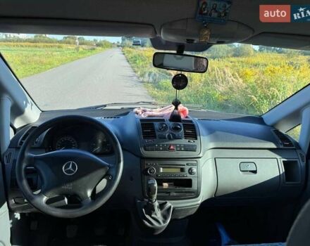 Серый Мерседес Вито, объемом двигателя 2.2 л и пробегом 208 тыс. км за 9500 $, фото 13 на Automoto.ua