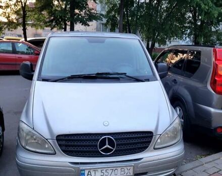 Серый Мерседес Вито, объемом двигателя 2.2 л и пробегом 360 тыс. км за 8000 $, фото 3 на Automoto.ua