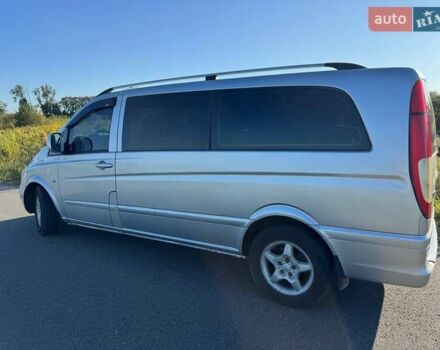 Серый Мерседес Вито, объемом двигателя 2.2 л и пробегом 208 тыс. км за 9500 $, фото 3 на Automoto.ua
