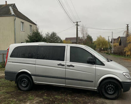 Серый Мерседес Вито, объемом двигателя 2.15 л и пробегом 464 тыс. км за 8900 $, фото 6 на Automoto.ua