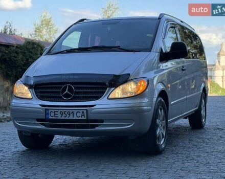 Серый Мерседес Вито, объемом двигателя 2.15 л и пробегом 370 тыс. км за 8999 $, фото 7 на Automoto.ua