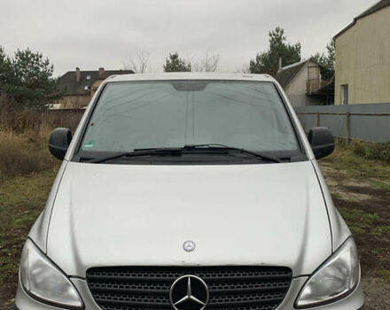 Серый Мерседес Вито, объемом двигателя 2.15 л и пробегом 464 тыс. км за 8900 $, фото 2 на Automoto.ua