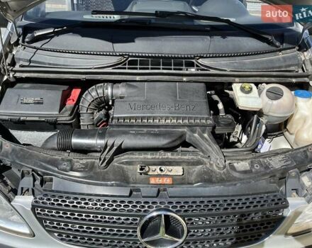 Серый Мерседес Вито, объемом двигателя 2.15 л и пробегом 288 тыс. км за 11500 $, фото 2 на Automoto.ua