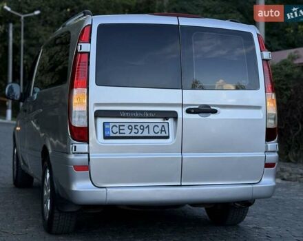 Серый Мерседес Вито, объемом двигателя 2.15 л и пробегом 370 тыс. км за 8999 $, фото 4 на Automoto.ua