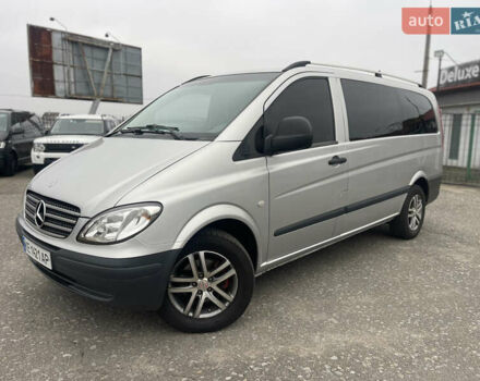 Серый Мерседес Вито, объемом двигателя 2.15 л и пробегом 285 тыс. км за 10900 $, фото 3 на Automoto.ua