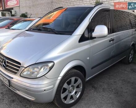 Серый Мерседес Вито, объемом двигателя 2.15 л и пробегом 370 тыс. км за 10800 $, фото 2 на Automoto.ua