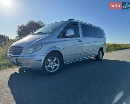 Серый Мерседес Вито, объемом двигателя 2.2 л и пробегом 208 тыс. км за 9500 $, фото 5 на Automoto.ua