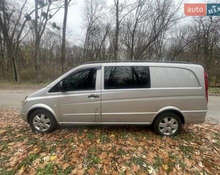 Сірий Мерседес Віто, об'ємом двигуна 2.2 л та пробігом 346 тис. км за 12100 $, фото 2 на Automoto.ua