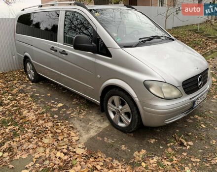 Серый Мерседес Вито, объемом двигателя 2.15 л и пробегом 364 тыс. км за 12900 $, фото 2 на Automoto.ua
