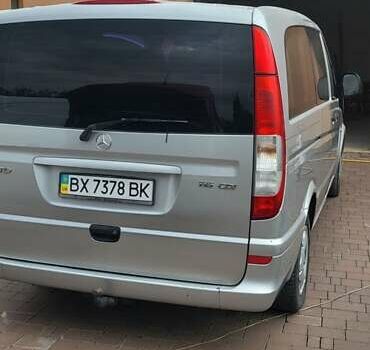 Серый Мерседес Вито, объемом двигателя 2.15 л и пробегом 199 тыс. км за 12500 $, фото 3 на Automoto.ua