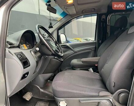 Серый Мерседес Вито, объемом двигателя 2.2 л и пробегом 428 тыс. км за 10990 $, фото 18 на Automoto.ua