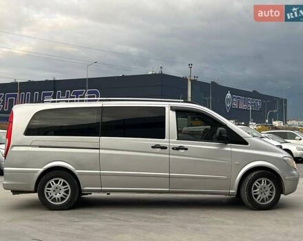 Серый Мерседес Вито, объемом двигателя 2.2 л и пробегом 428 тыс. км за 10990 $, фото 8 на Automoto.ua