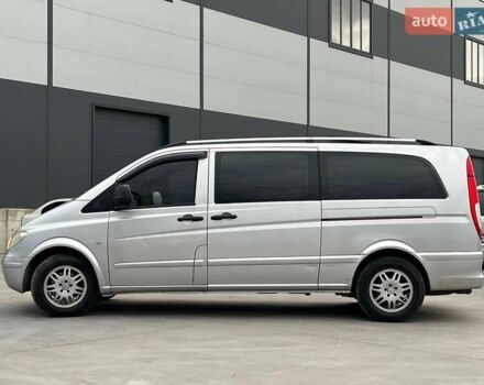 Серый Мерседес Вито, объемом двигателя 2.2 л и пробегом 428 тыс. км за 10990 $, фото 2 на Automoto.ua