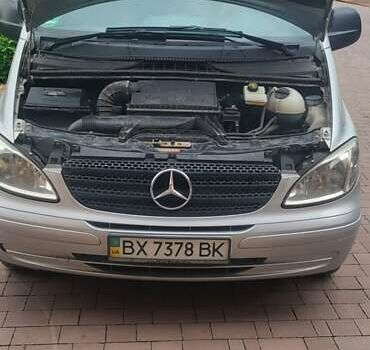 Серый Мерседес Вито, объемом двигателя 2.15 л и пробегом 199 тыс. км за 12500 $, фото 4 на Automoto.ua