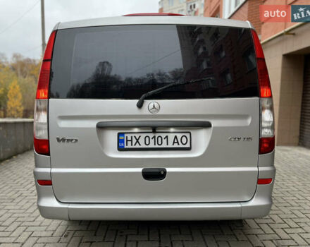 Серый Мерседес Вито, объемом двигателя 2.15 л и пробегом 630 тыс. км за 11800 $, фото 4 на Automoto.ua