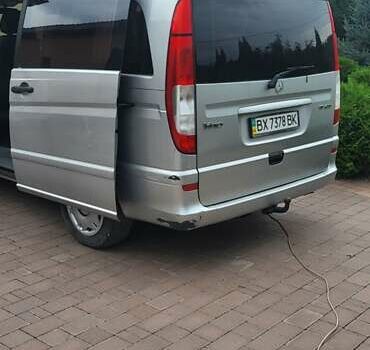 Серый Мерседес Вито, объемом двигателя 2.15 л и пробегом 199 тыс. км за 12500 $, фото 2 на Automoto.ua