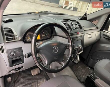 Серый Мерседес Вито, объемом двигателя 2.2 л и пробегом 428 тыс. км за 10990 $, фото 16 на Automoto.ua