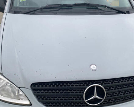 Серый Мерседес Вито, объемом двигателя 2.2 л и пробегом 420 тыс. км за 9000 $, фото 3 на Automoto.ua