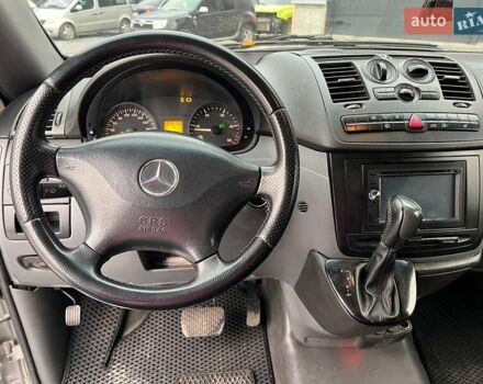 Серый Мерседес Вито, объемом двигателя 2.2 л и пробегом 428 тыс. км за 10990 $, фото 21 на Automoto.ua