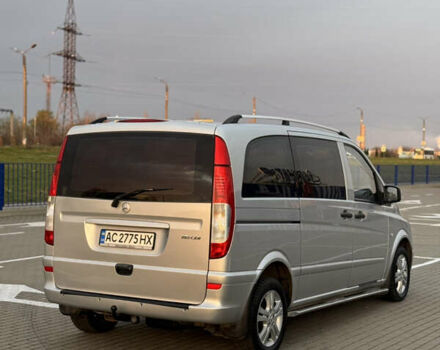 Серый Мерседес Вито, объемом двигателя 2.2 л и пробегом 238 тыс. км за 11500 $, фото 3 на Automoto.ua