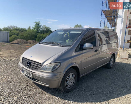 Серый Мерседес Вито, объемом двигателя 2.15 л и пробегом 566 тыс. км за 9500 $, фото 16 на Automoto.ua