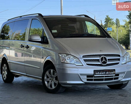Серый Мерседес Вито, объемом двигателя 2.14 л и пробегом 222 тыс. км за 17799 $, фото 2 на Automoto.ua