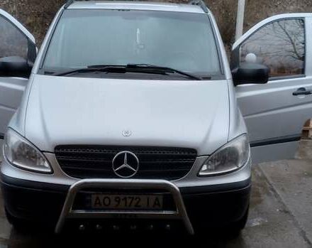 Серый Мерседес Вито, объемом двигателя 2.15 л и пробегом 430 тыс. км за 10700 $, фото 7 на Automoto.ua