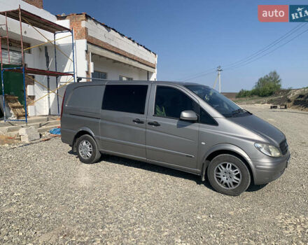 Серый Мерседес Вито, объемом двигателя 2.15 л и пробегом 566 тыс. км за 9500 $, фото 17 на Automoto.ua
